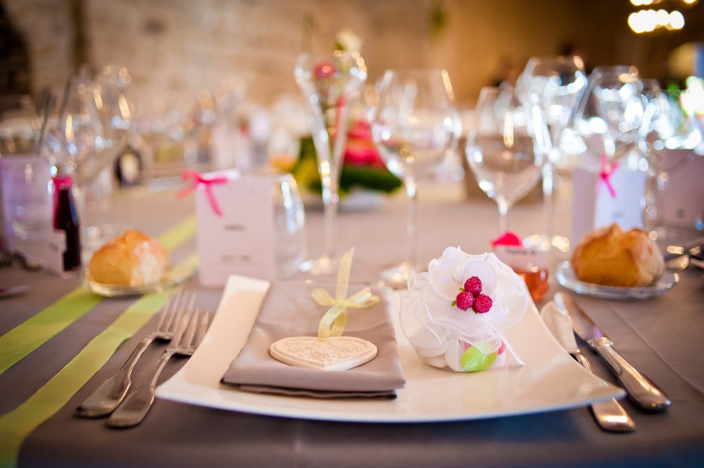 déco mariage chateau de Santenay