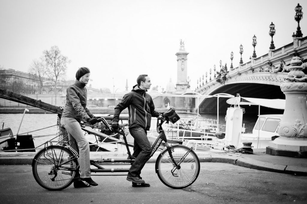 Tandem vélo Seine