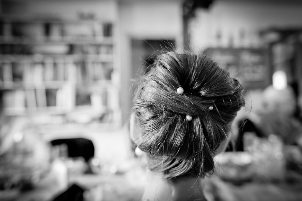 chignon mariée