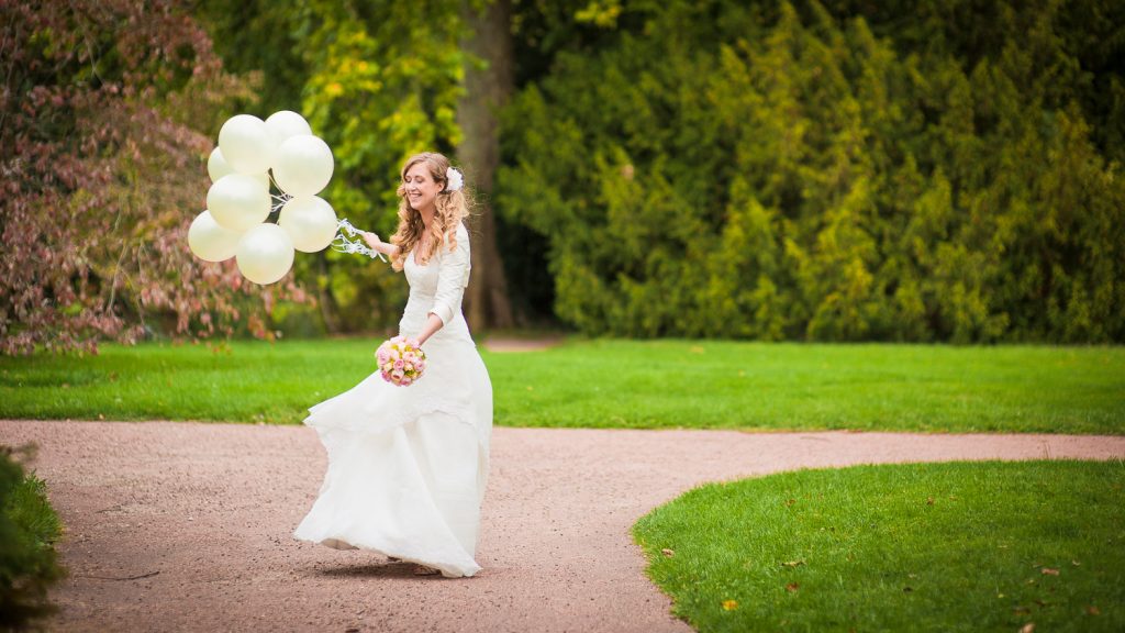 ballons photos couple mariage