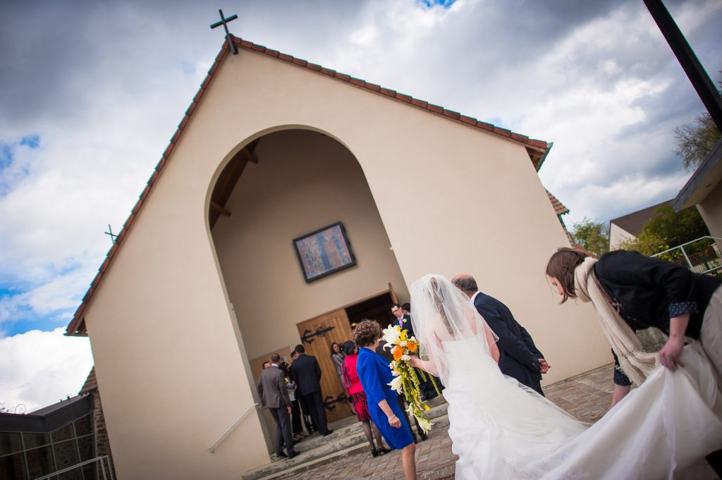 Mariage église de Chateaufort