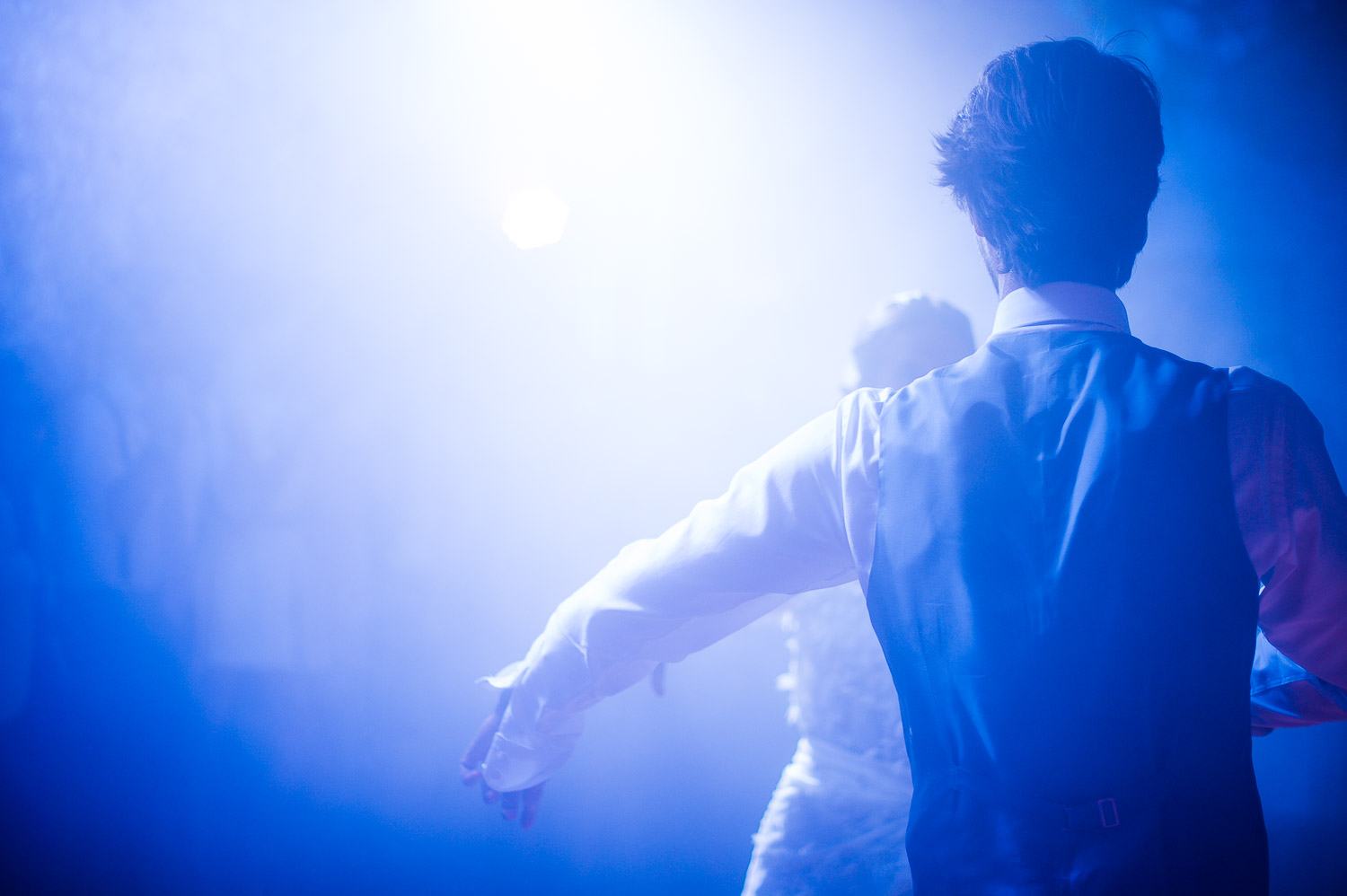 danse mariage bleu