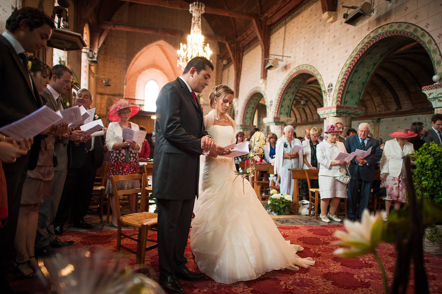 église hanches mariage