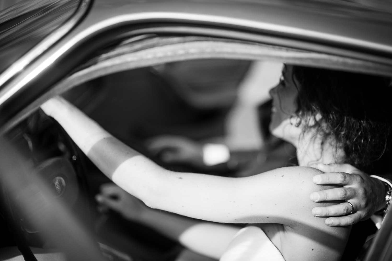 photo couple voiture