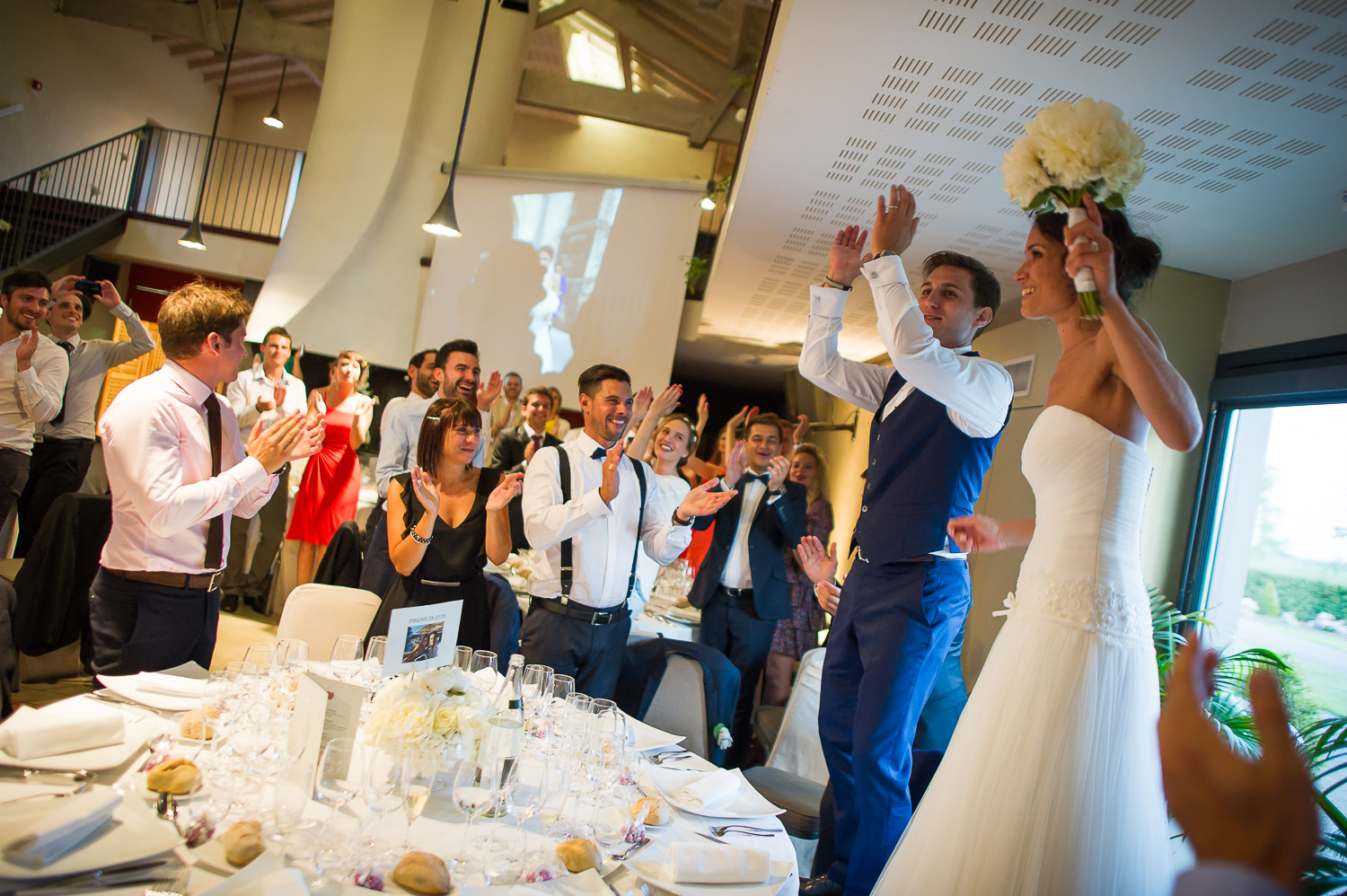 Soirée mariage château Grattequina