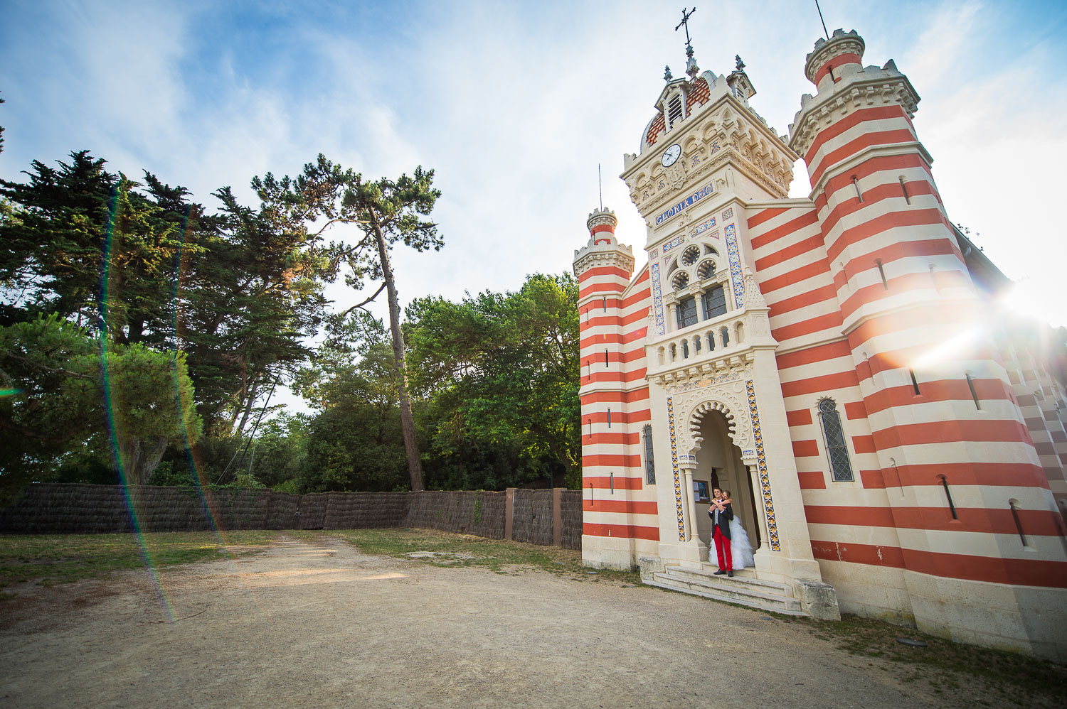 Photo couple villa algérienne