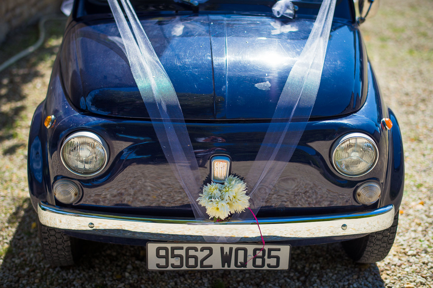 Fiat 500 mariage