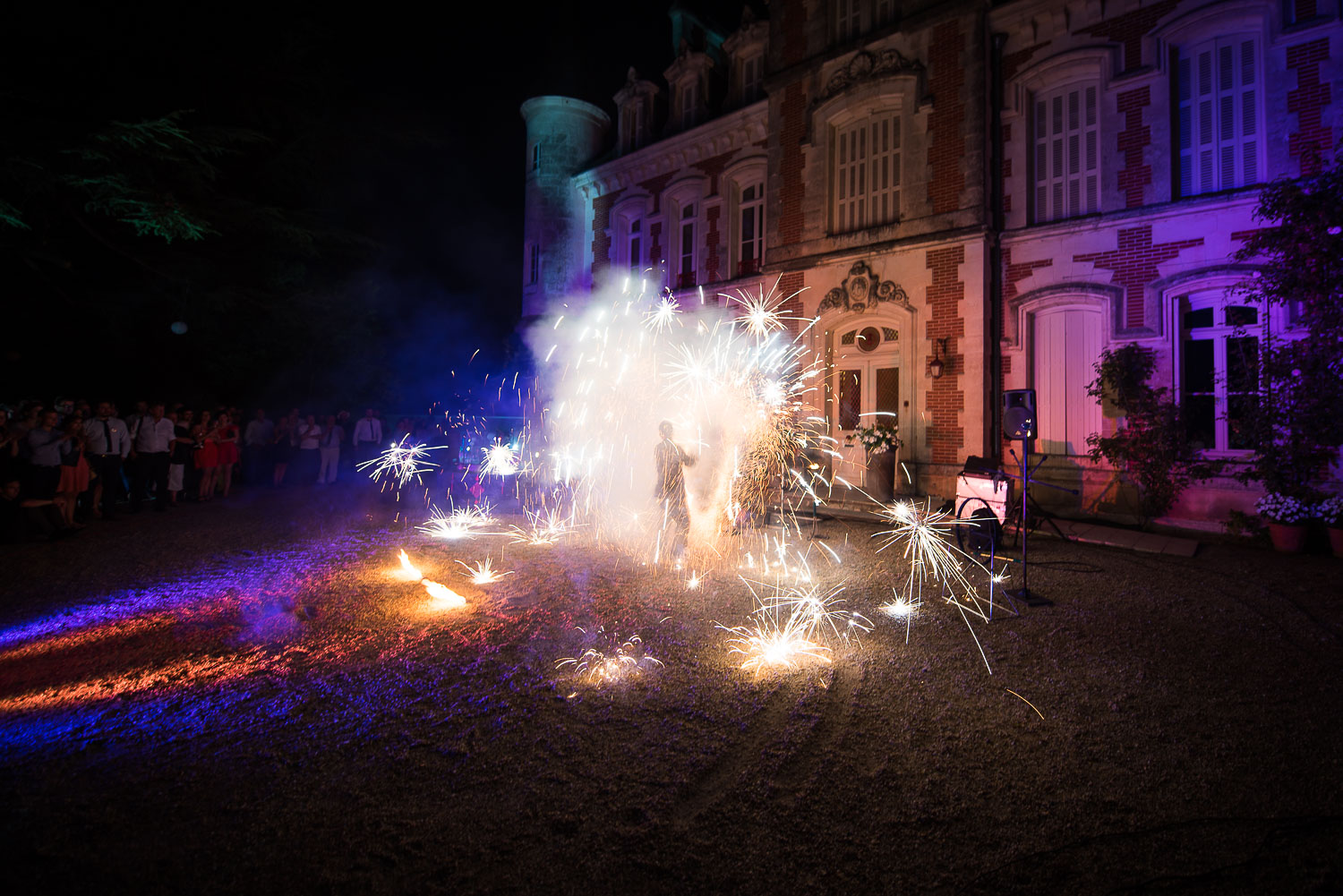 spectacle pyrotechnique mariage