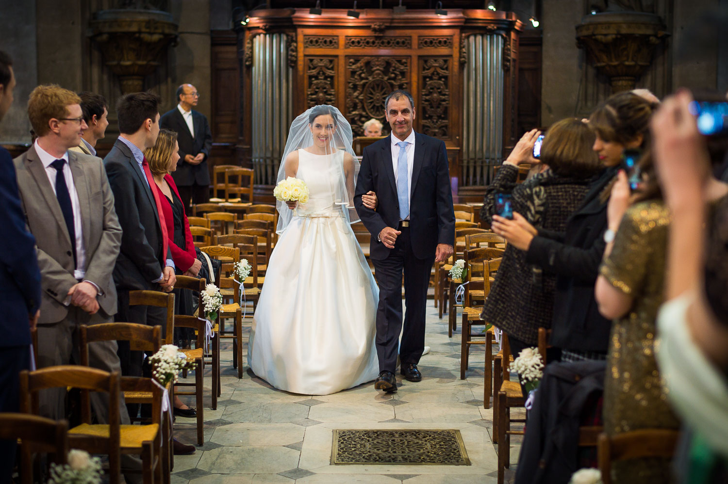 Entrée mariée Saint-Sulpice