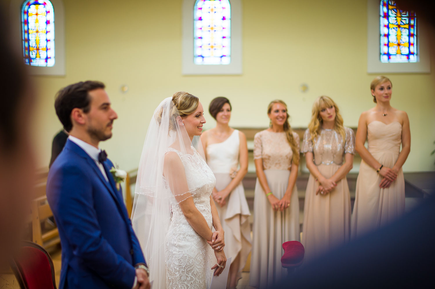 Mariée dans église